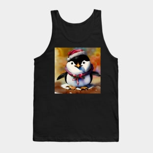 Holiday Penguin Tank Top